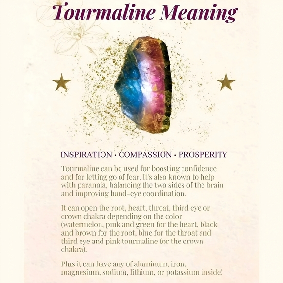 Learn About Tourmaline PART 2 ❤️🩷🧡💛💚💙🩵💜🤎🖤 - Picture 15 of 15